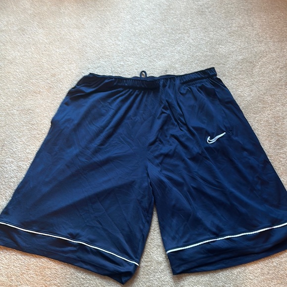 Nike Shorts Navy Blue Shorts Nike Size 3xl Good Condition Hole In